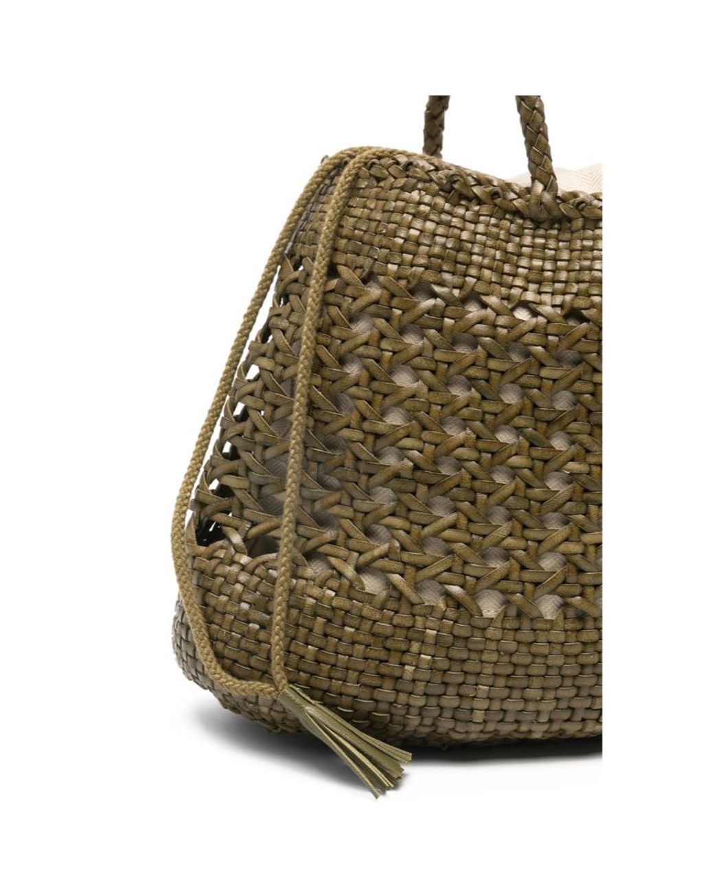 Dragon Diffusion Natural Woven Drawstring Tote Bag