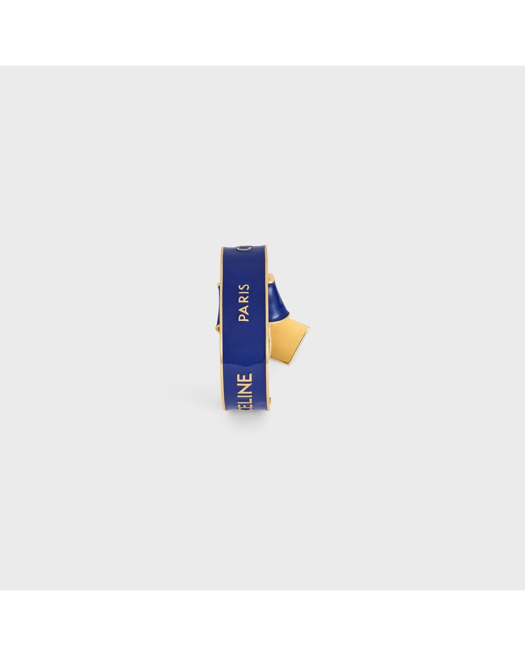Céline Blue Ribbon Knotted Cuff