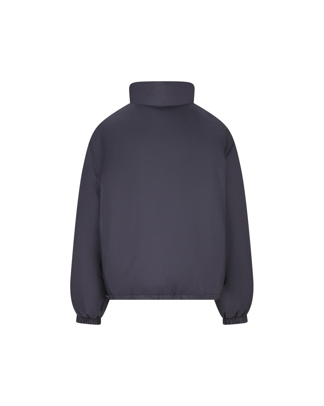 Miu Miu Gray Reversible Flannel Down Jacket