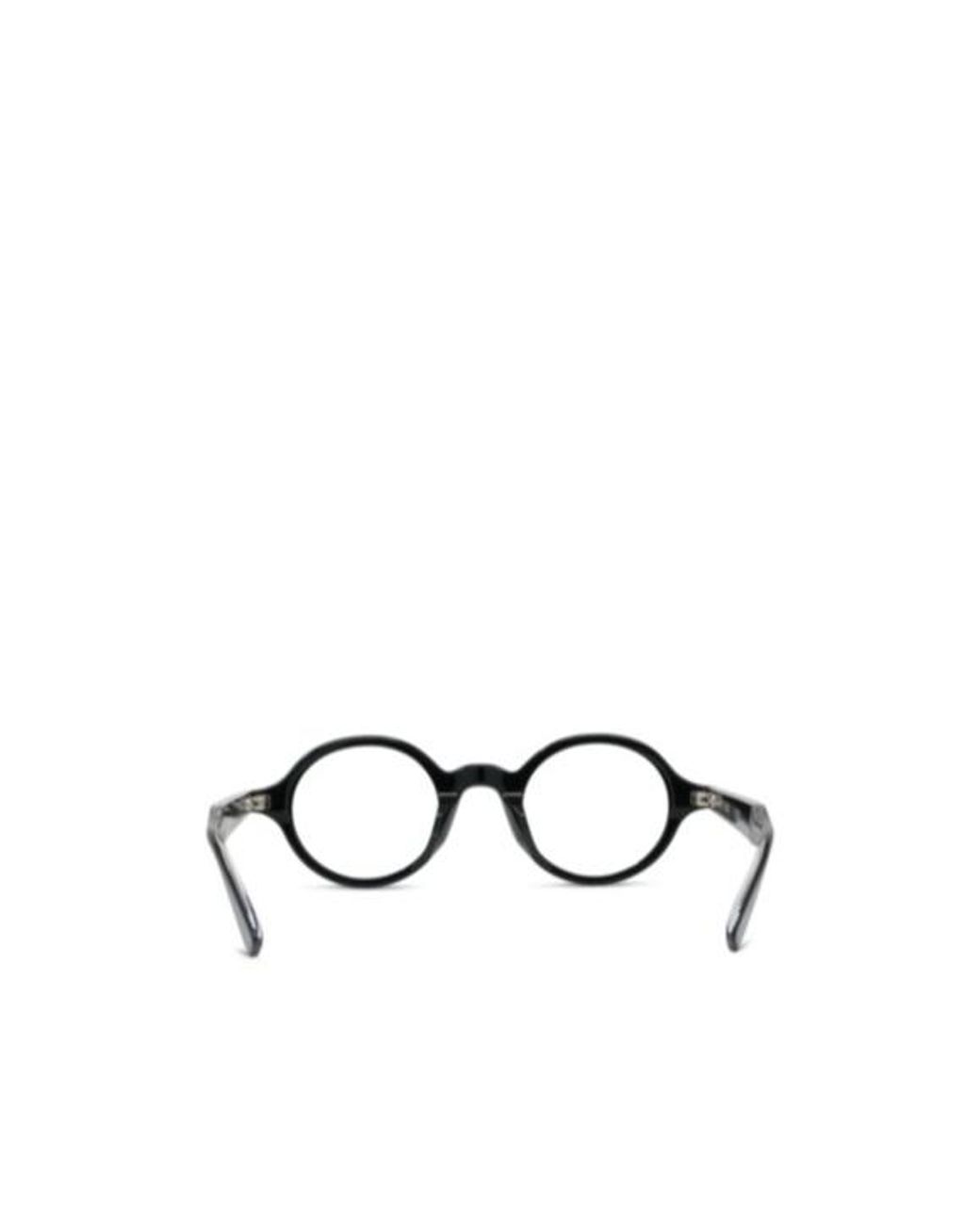 KENZO White Full-Rim Non-Prescription Glasses for men