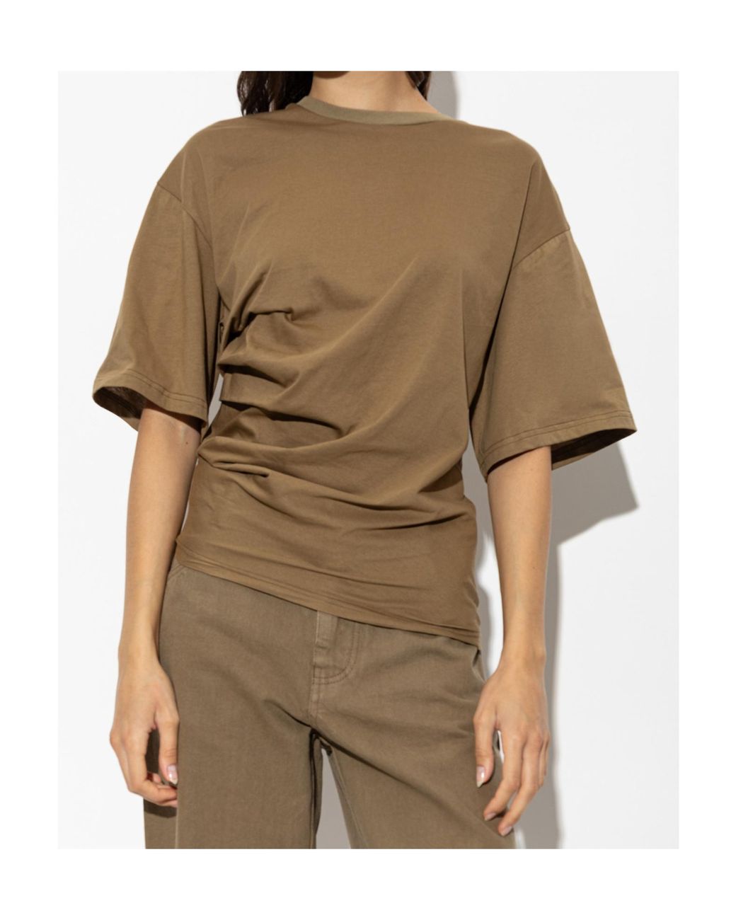 Christopher Esber Natural Draped Top