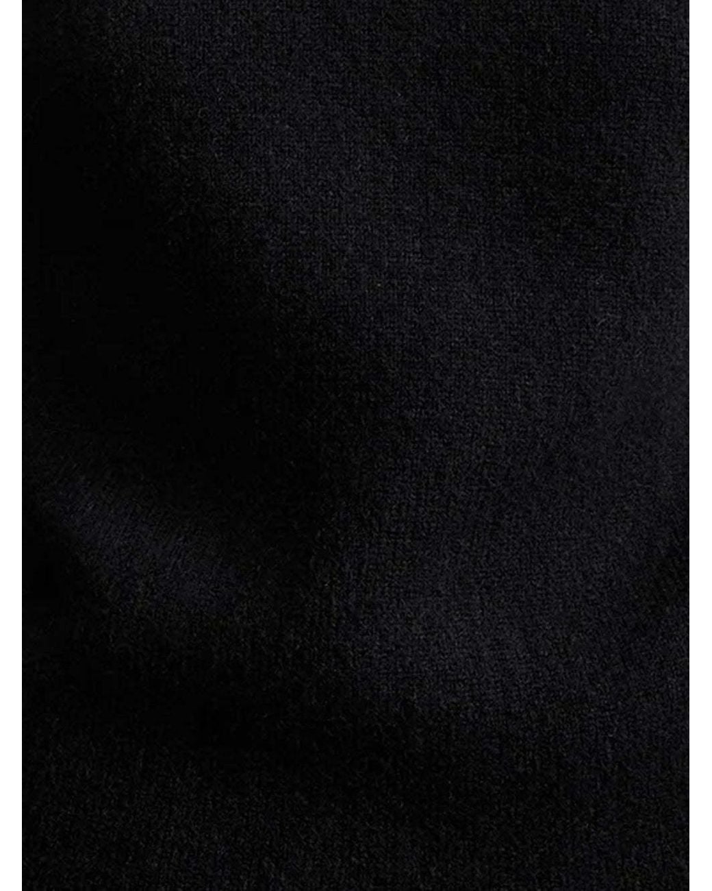 Totême Black Totême Structured Crew Knit Jumper