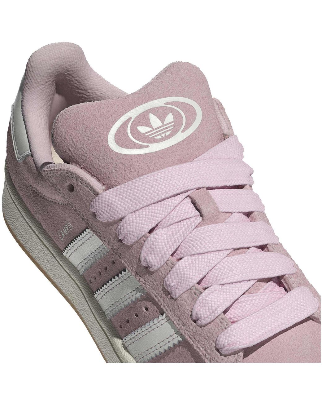 Adidas Originals Pink Suede Lowtop Sneakers