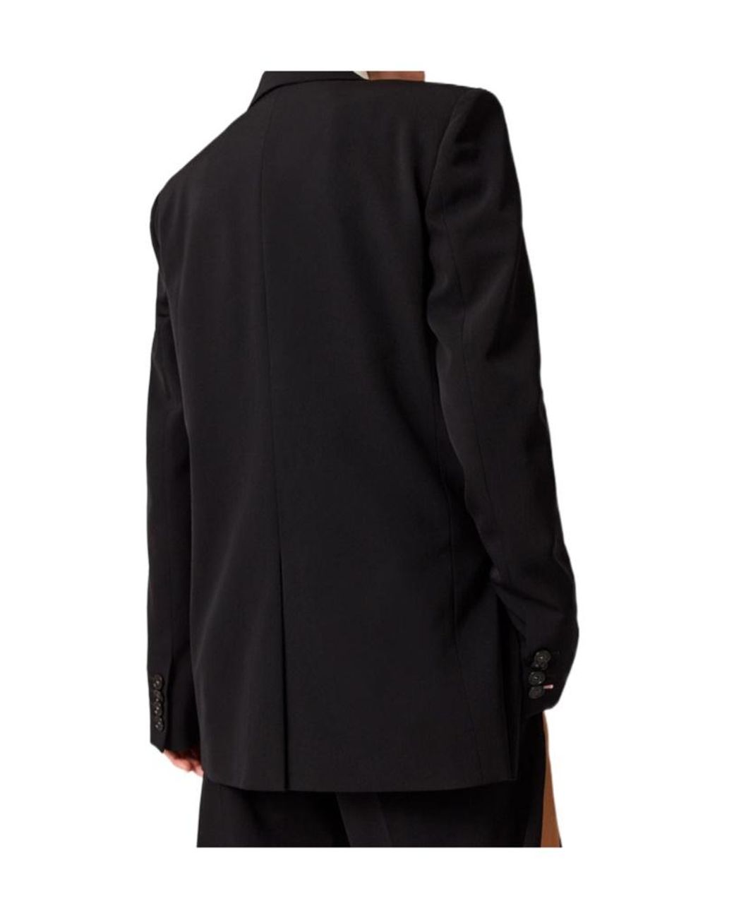 Stella McCartney Black Double-Breasted Blazer