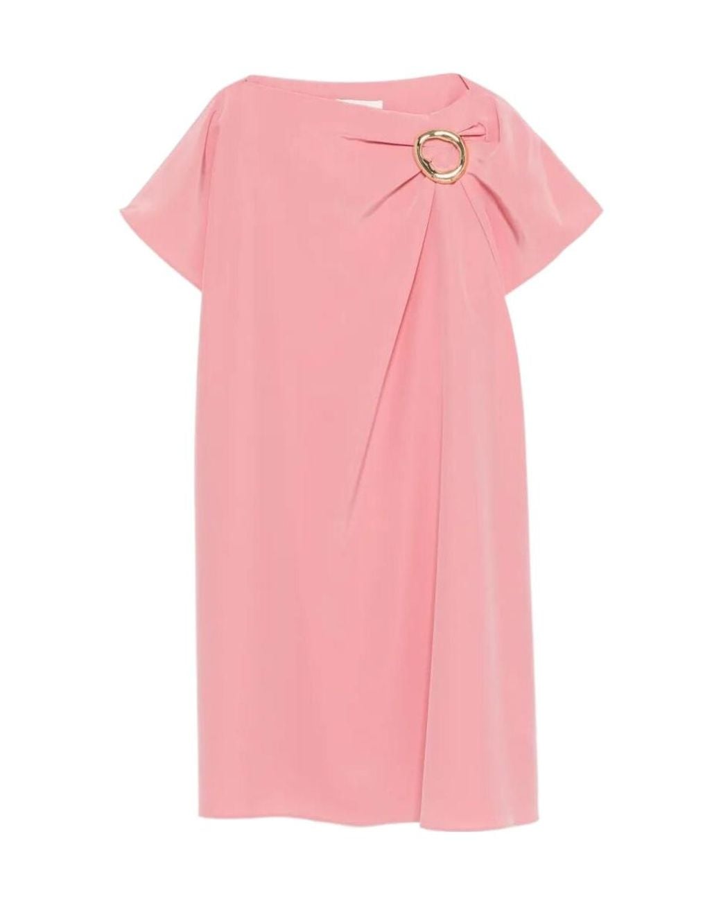 Joseph Pink Anika Ring-Detail Mini Dress
