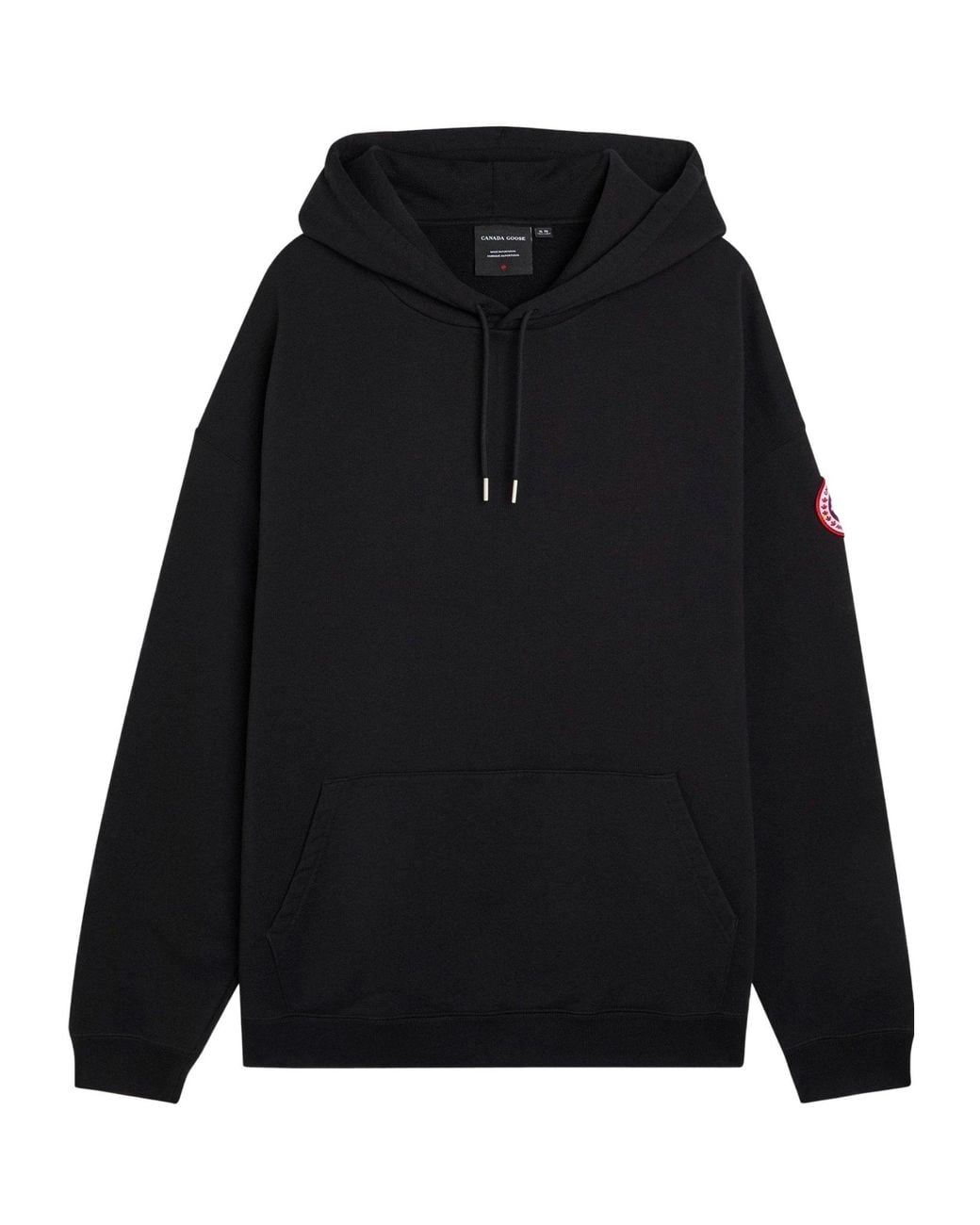 Canada Goose Black Casual Hooded Sweatshirt for men