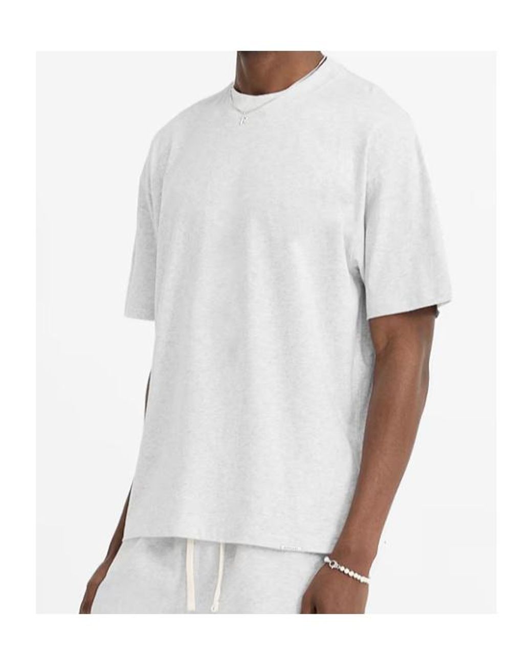 Represent White Initial Short-Sleeved T-Shirt for men