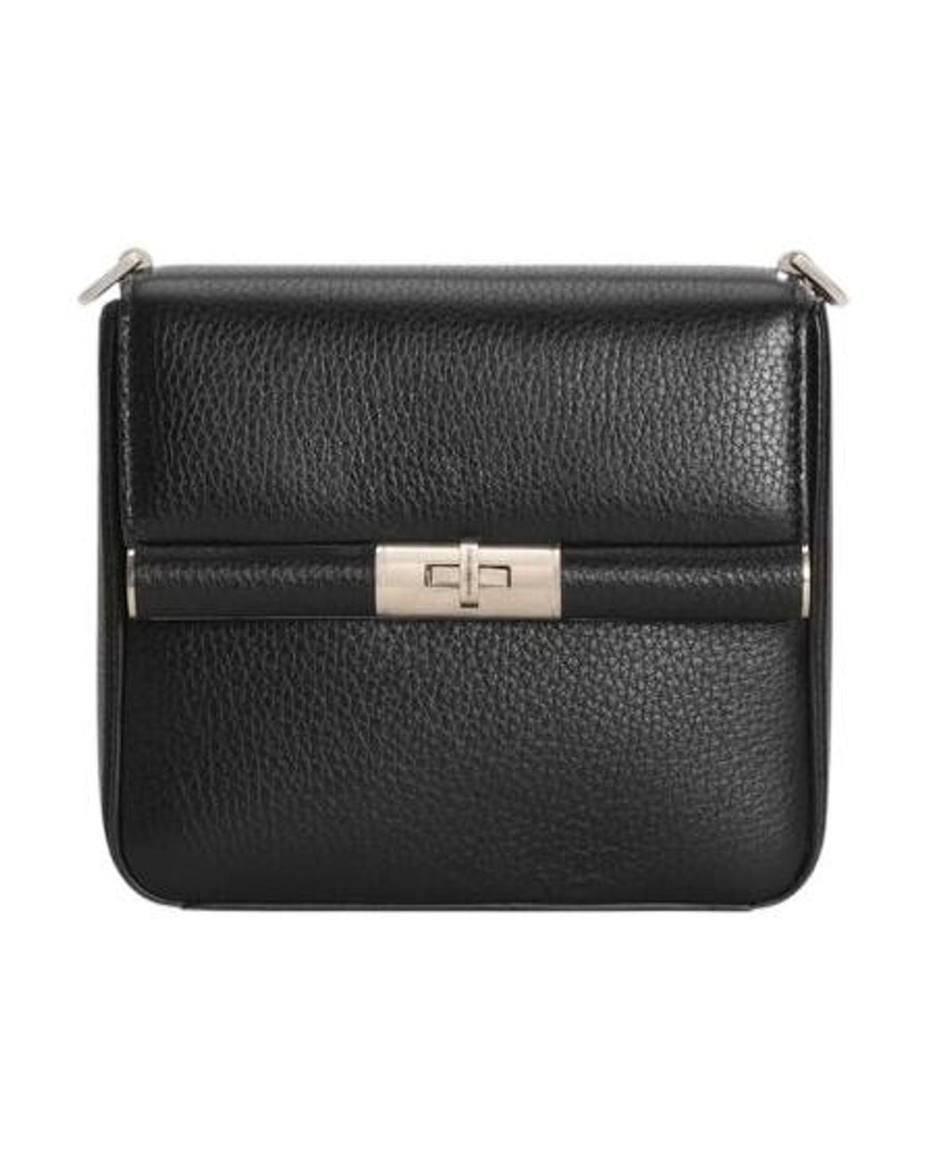 Dolce & Gabbana Black Foldover Top Shoulder Bag for men