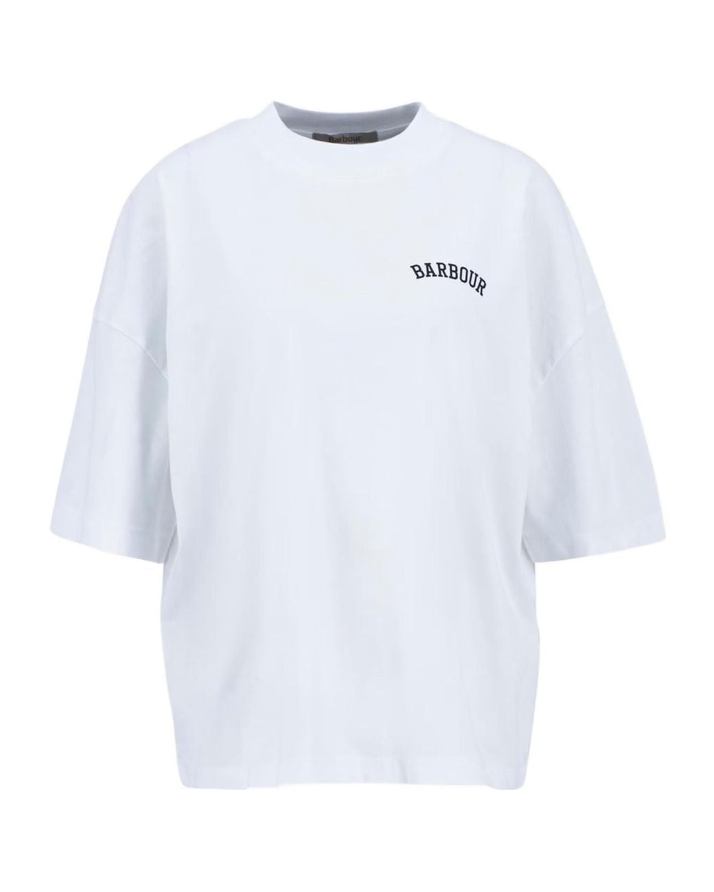 Barbour White Claydon T-Shirt