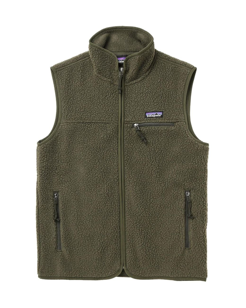 Patagonia Green Retro Pile Fleece Vest