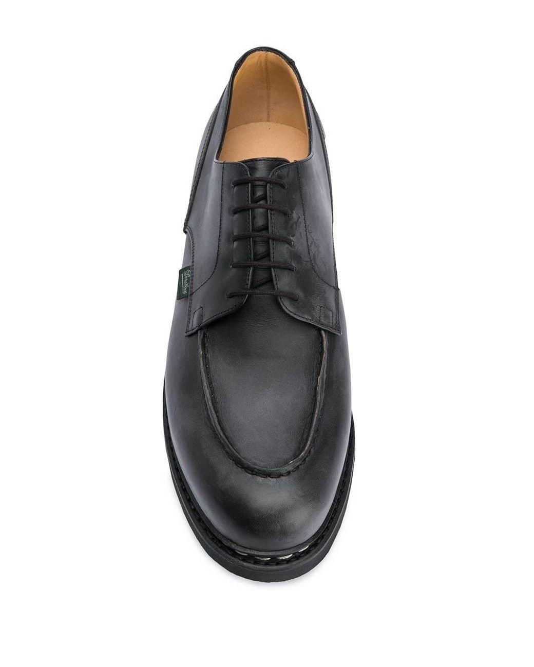 Paraboot Brown Chambord Derby Shoes for men