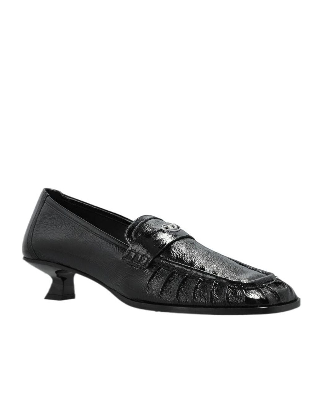 DIESEL Black D-Amber Heeled Pumps