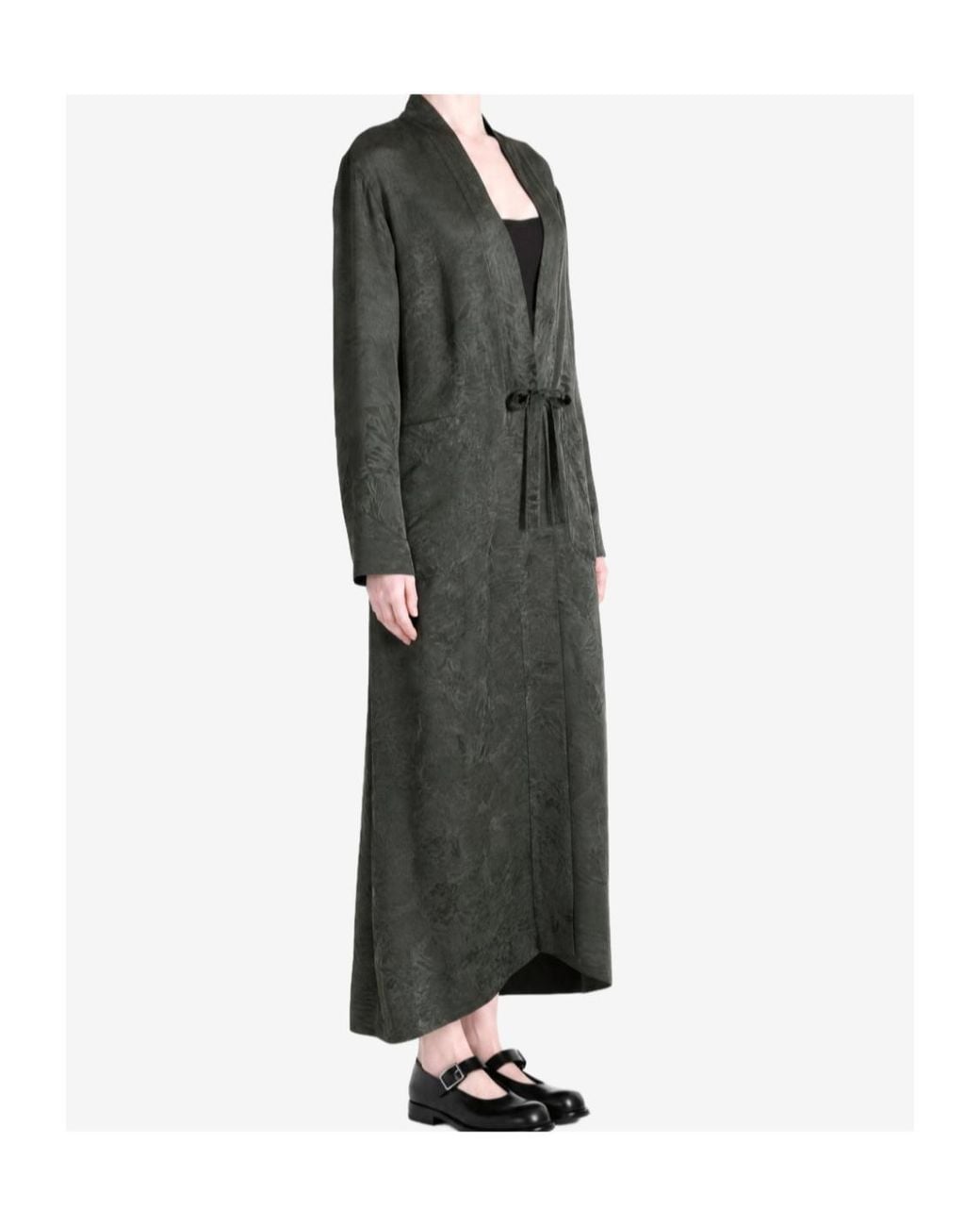 Uma Wang Gray Corry Coat Jackets