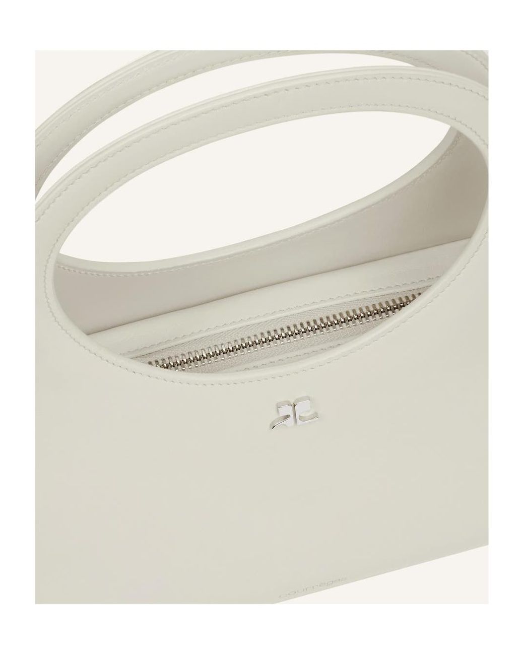 Courreges White Courrèges Holy Day Top Handle Bag