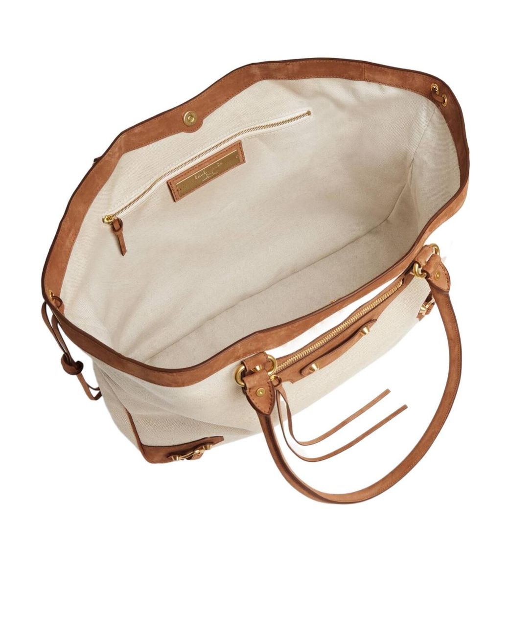 Balenciaga Natural Le City Beach Medium Tote Bag