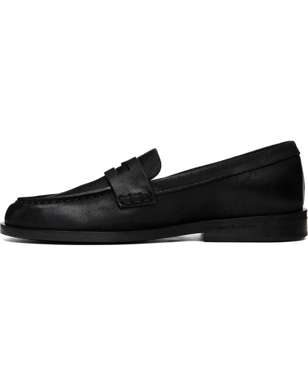Marsèll Black Mocasso Loafers for men