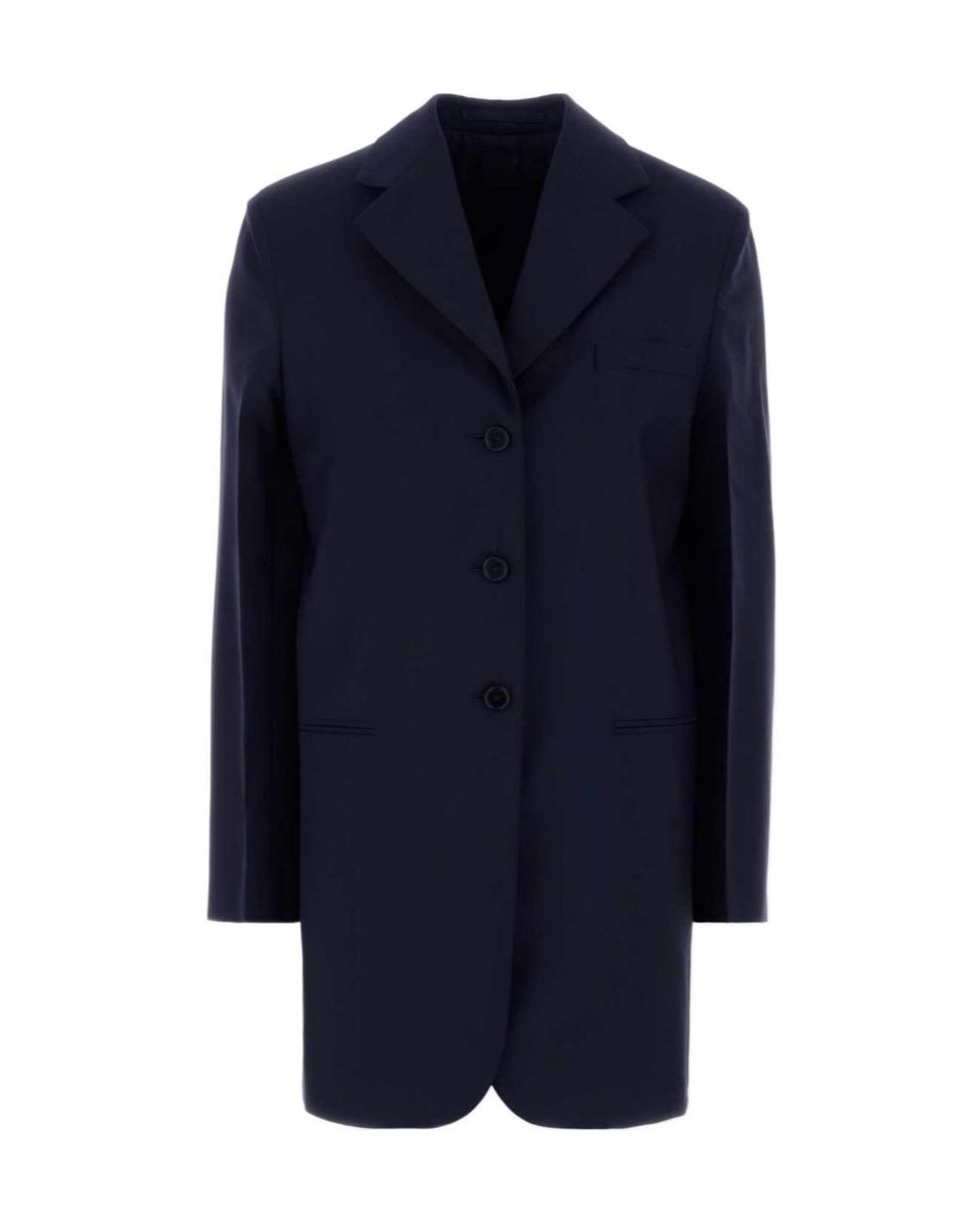 Jil Sander Blue 107 Tm Single-Breasted Blazer