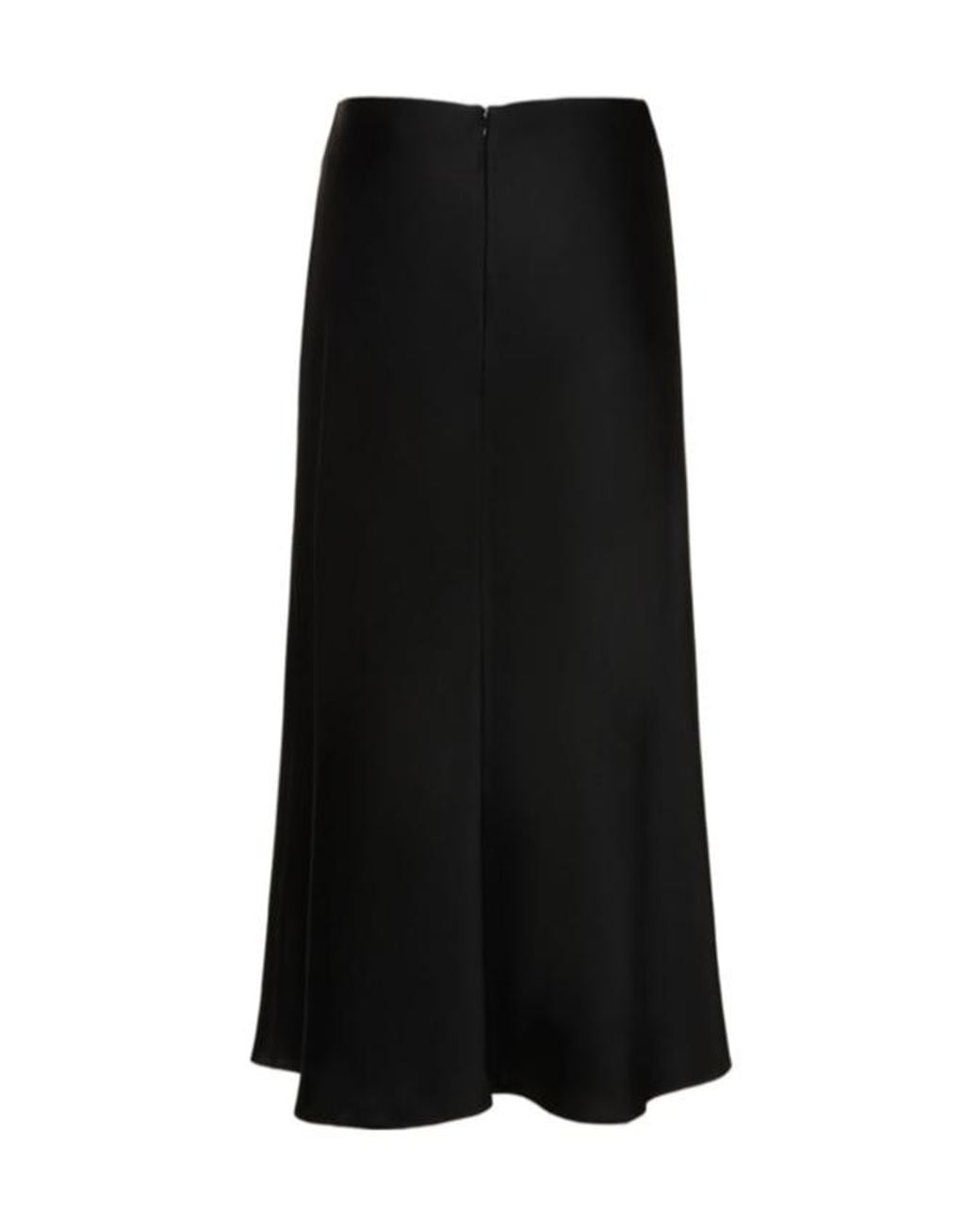 Jonathan Simkhai Black Blane Pleated Detail Skirt