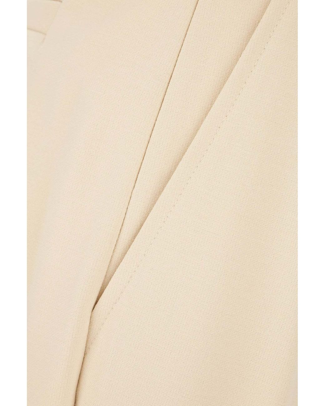 Moorer Natural Casual Pants With Belt Loops