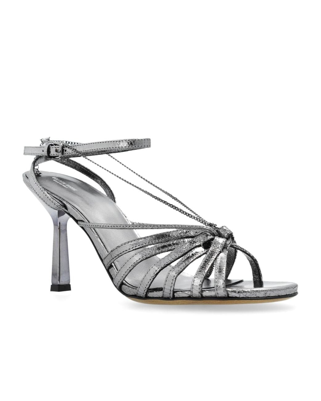 Golden Goose Deluxe Brand White Nico Chained Sandals