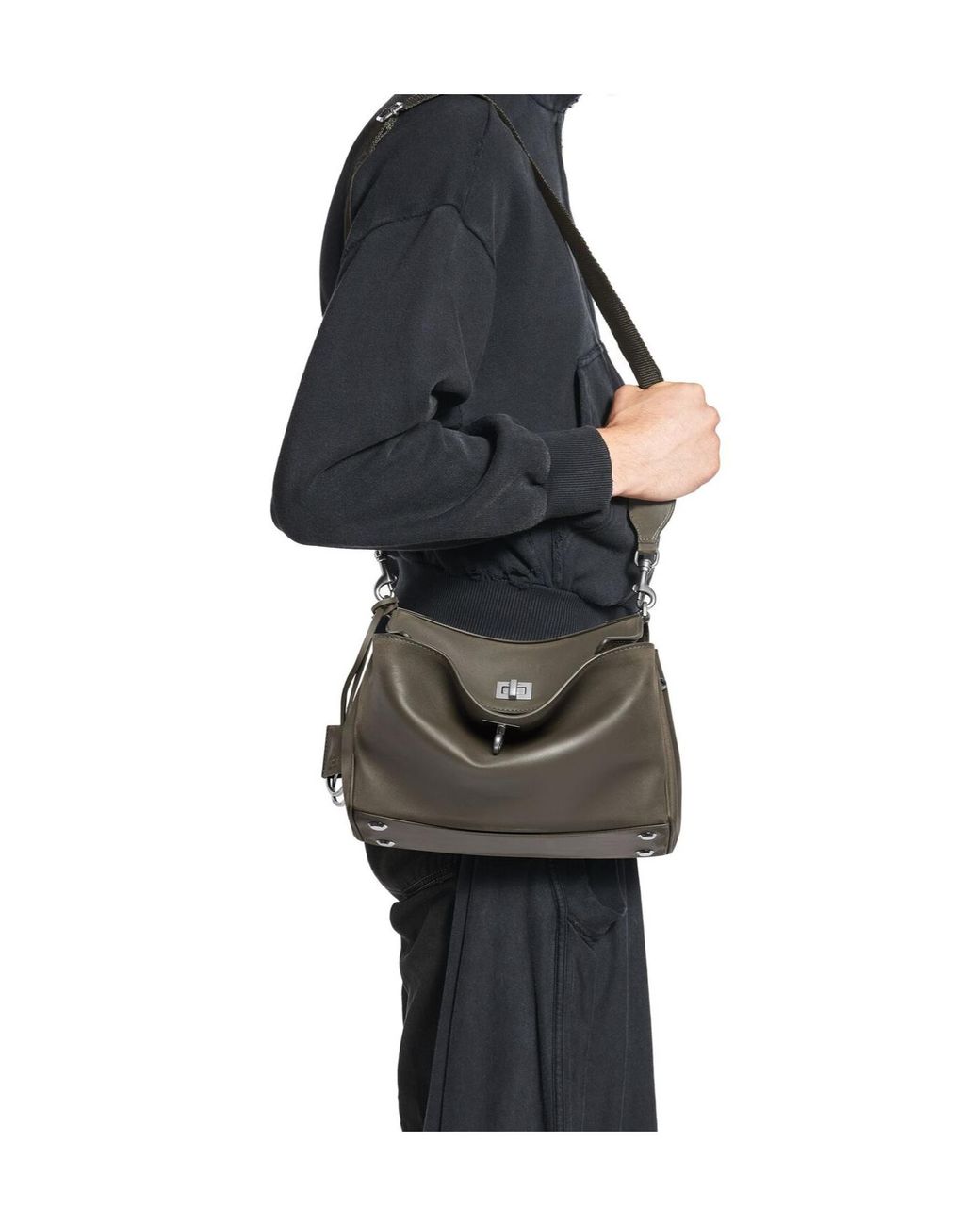 Balenciaga White Rodeo Small Messenger Bag