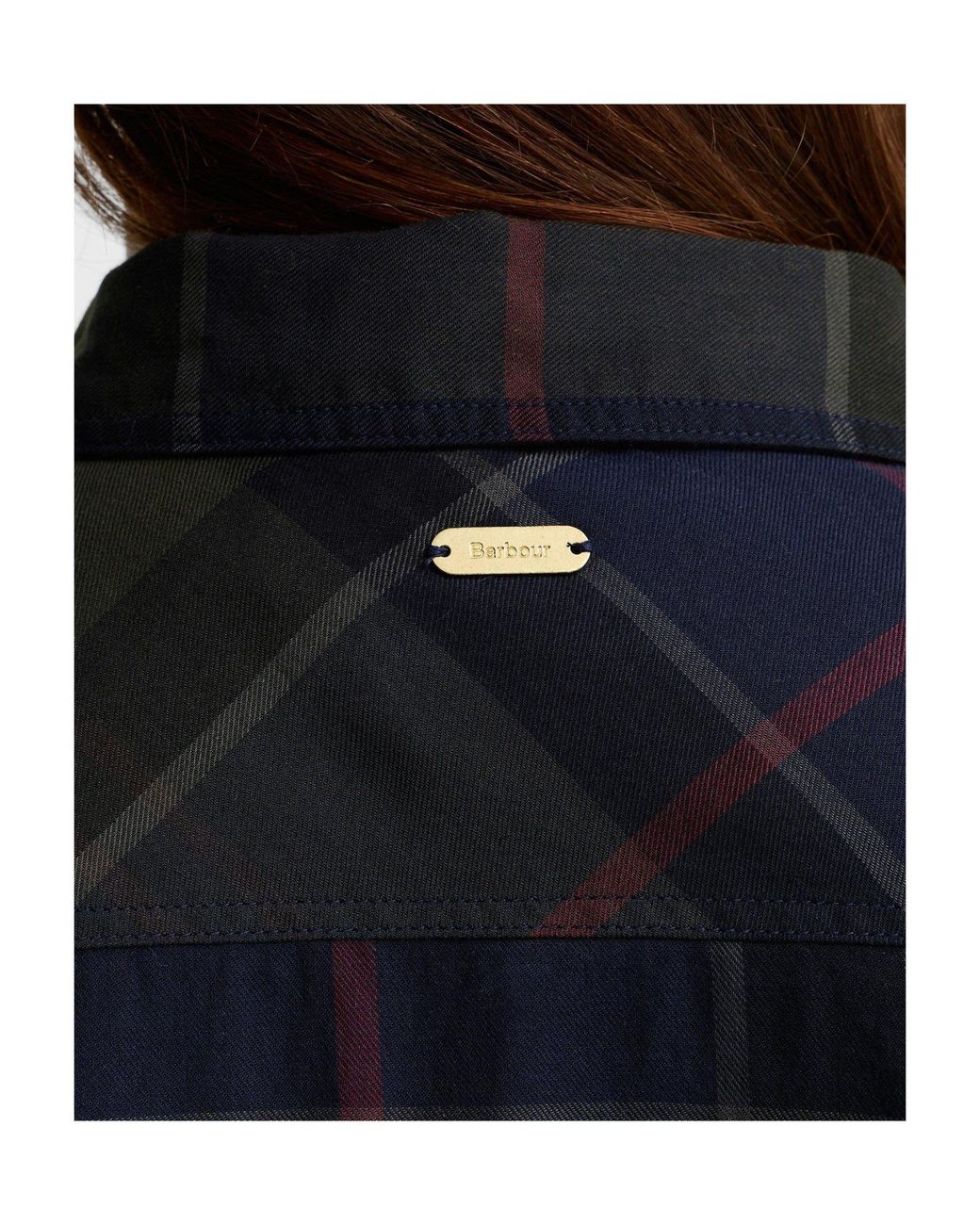 Barbour Blue Tartan Long-Sleeve Shirt