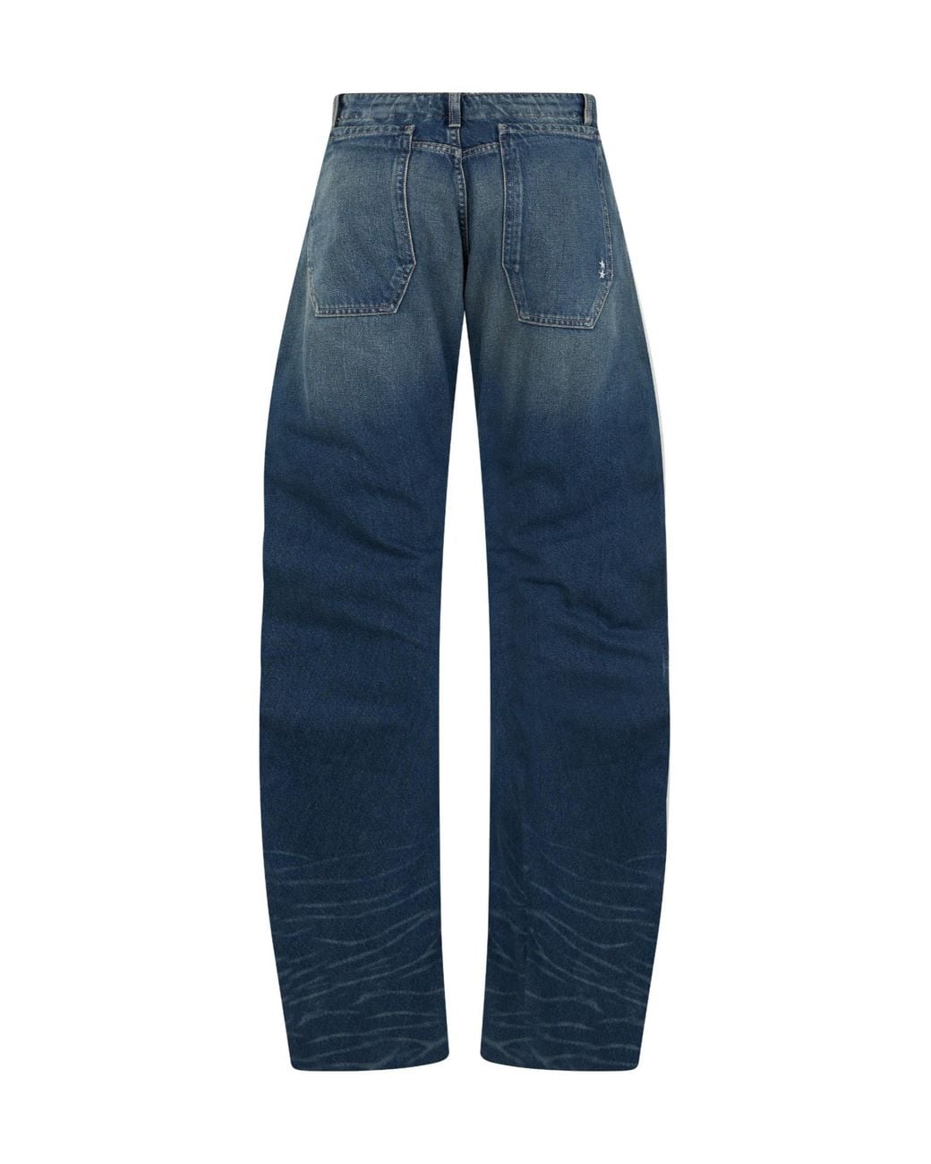 ICON DENIM Blue Riri Barrel-Leg Jeans