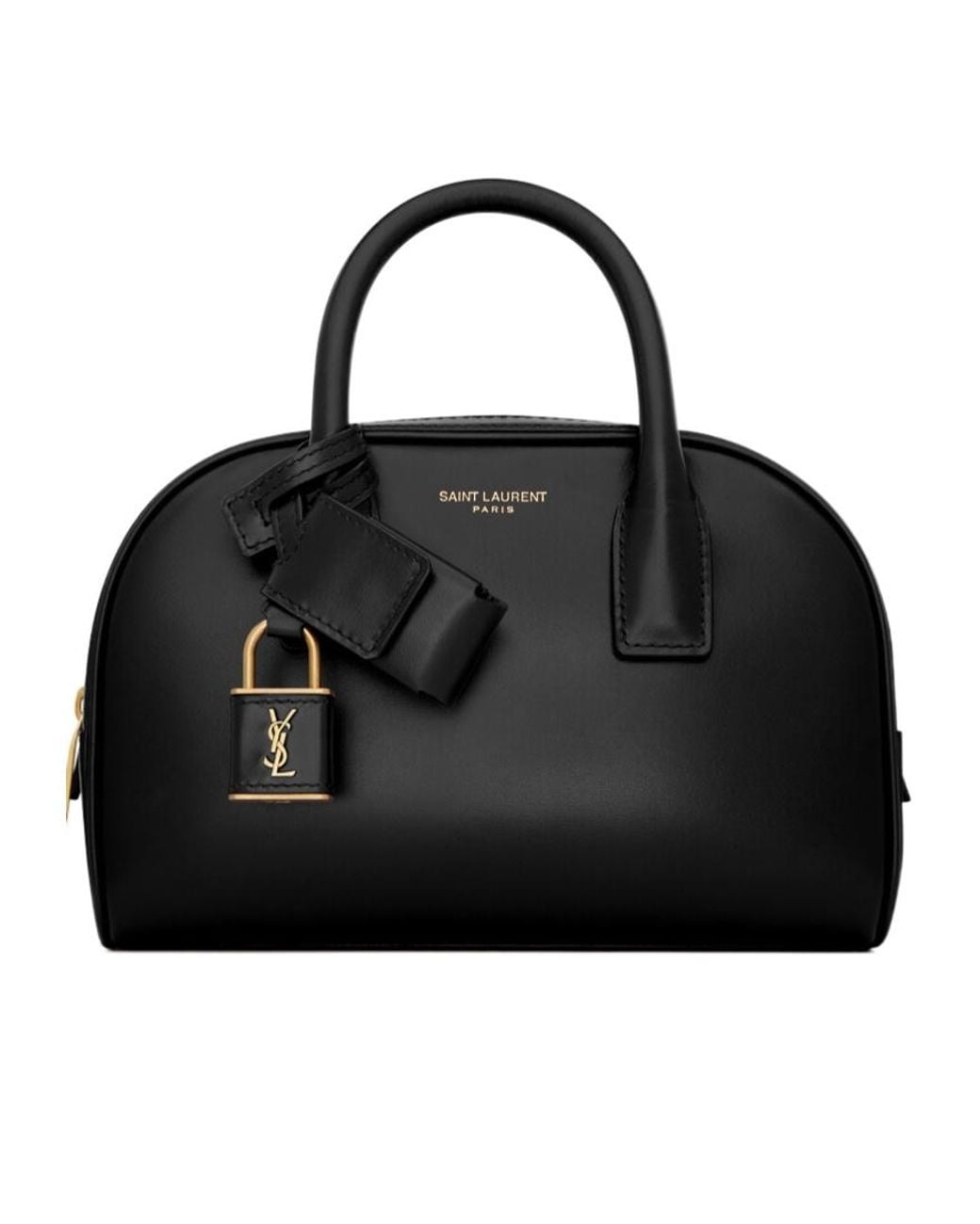 Saint Laurent Black Sac De Jour Boston Mini Shoulder Bag