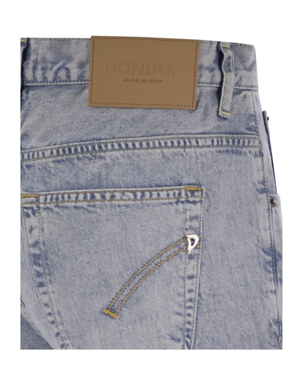 Dondup Gray Straight Leg Jeans
