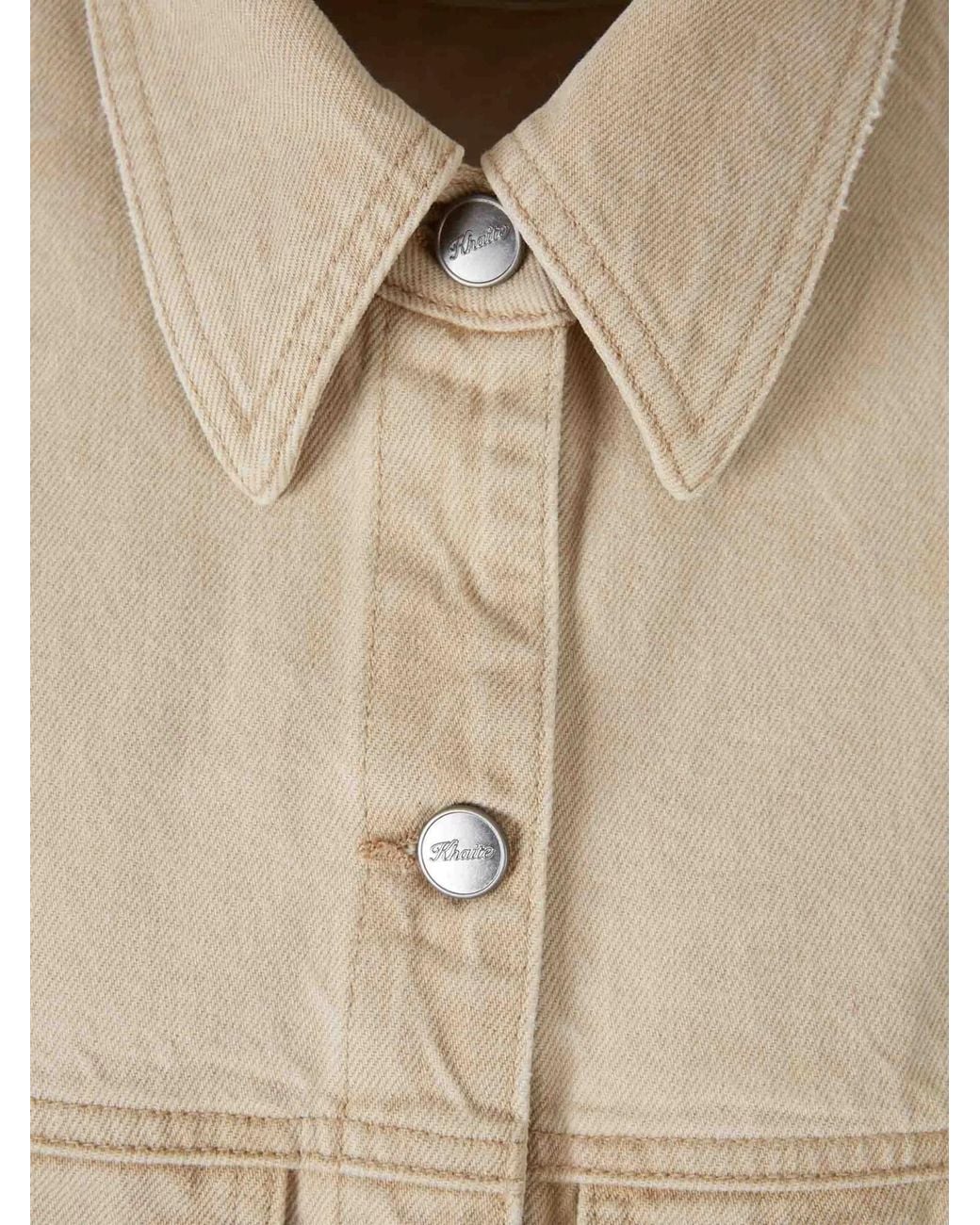 Khaite Natural Denim Jacket
