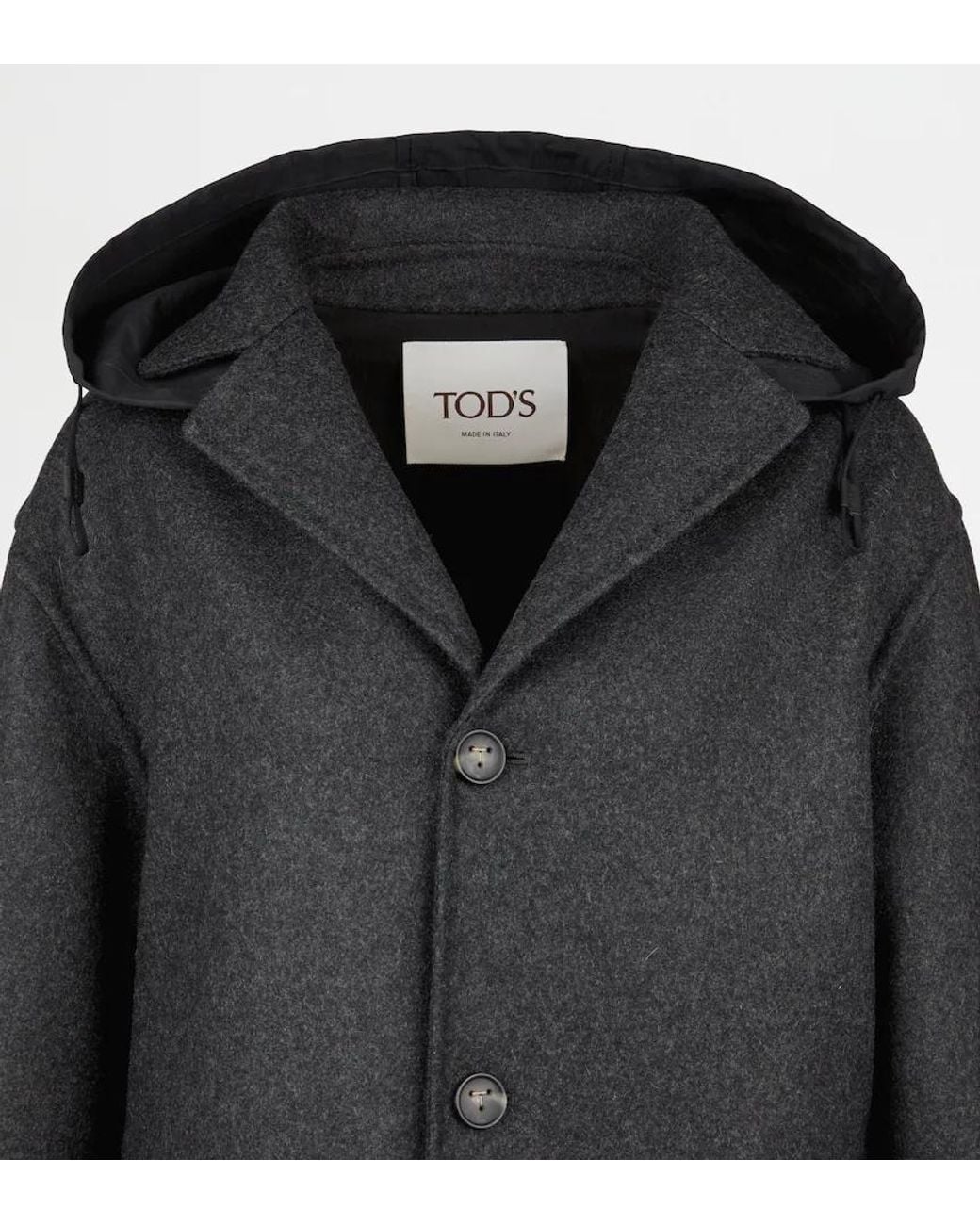 Tod's Black Double-Faced Cashmere Jacket