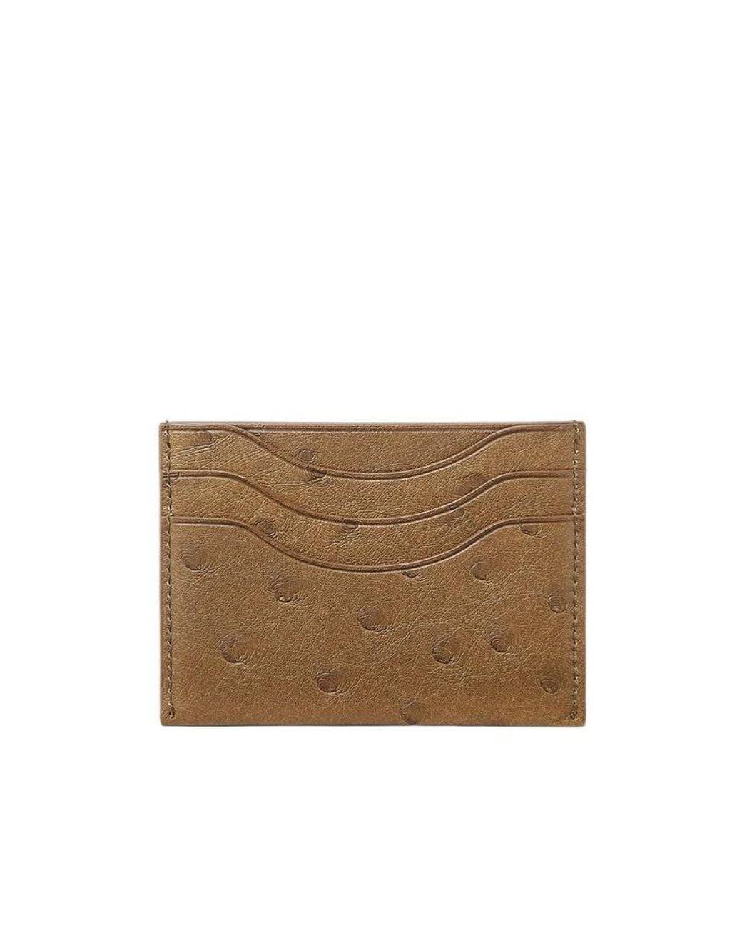 Loro Piana Brown Extra Card Holder for men