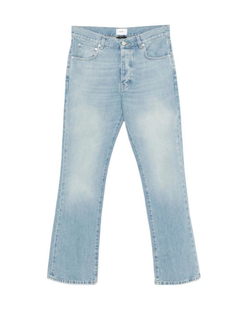 Haikure Blue Fergus Logo Patch Jeans for men