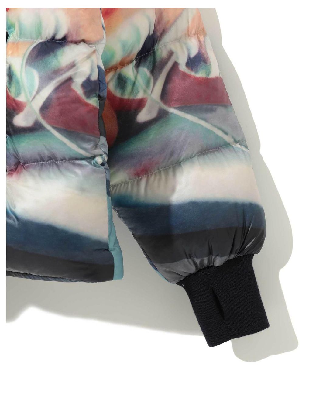 Undercover Blue Long-Sleeved Down Jacket for men