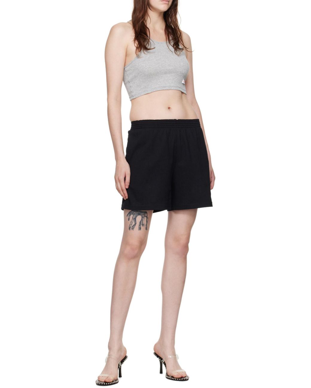 Alexander Wang Metallic Nova Heel Sandals