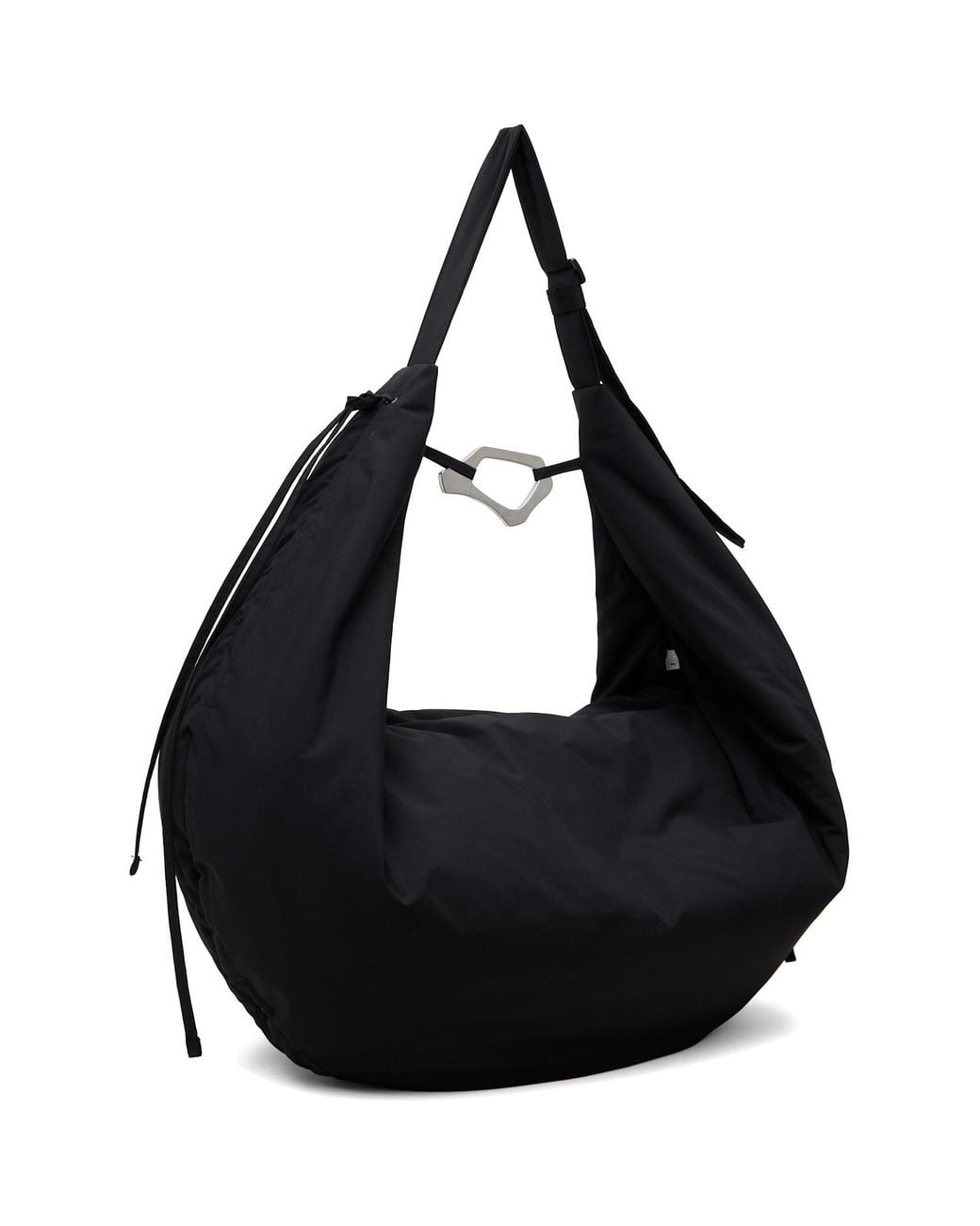 HELIOT EMIL Black Cauda Crossbody Bag for men