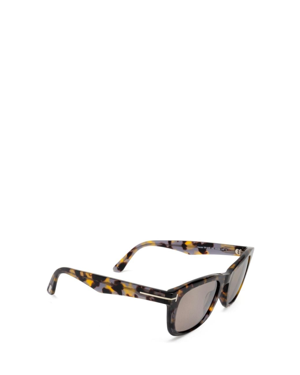 Tom Ford Gray Eyewear Square-Frame Sunglasses for men