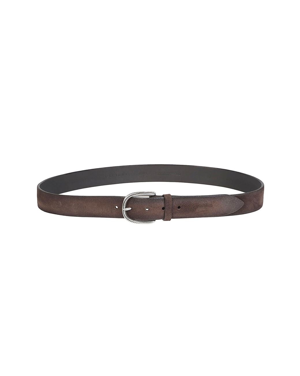 Orciani Multicolor Textured-Buckle Belt for men