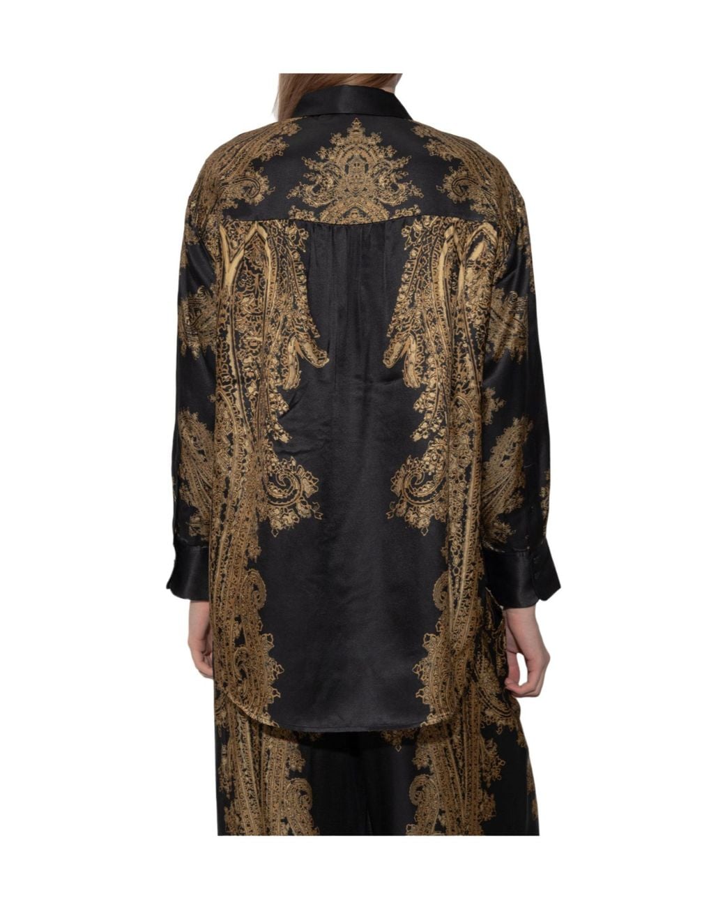 AllSaints Gray Bernie Long-Sleeved Shirt