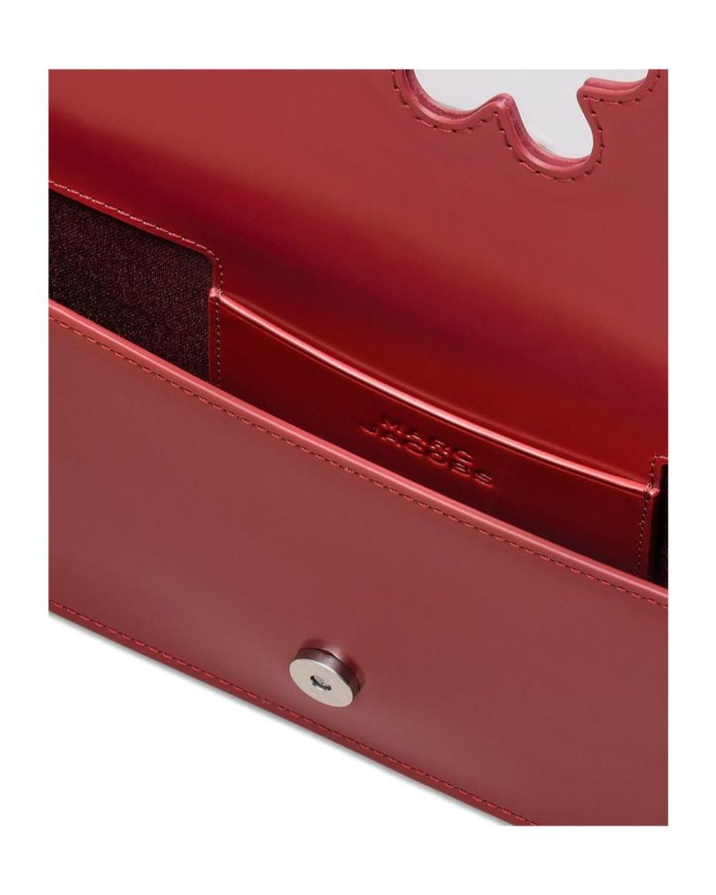 Marc Jacobs Red The Mirror Shoulder Bag
