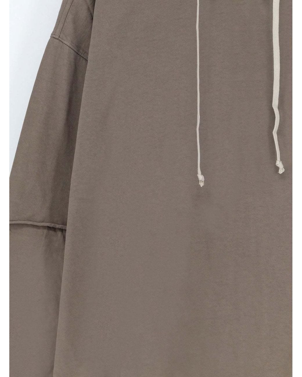 Rick Owens Brown Tommy Hustle Drawstring Sweatshirt for men