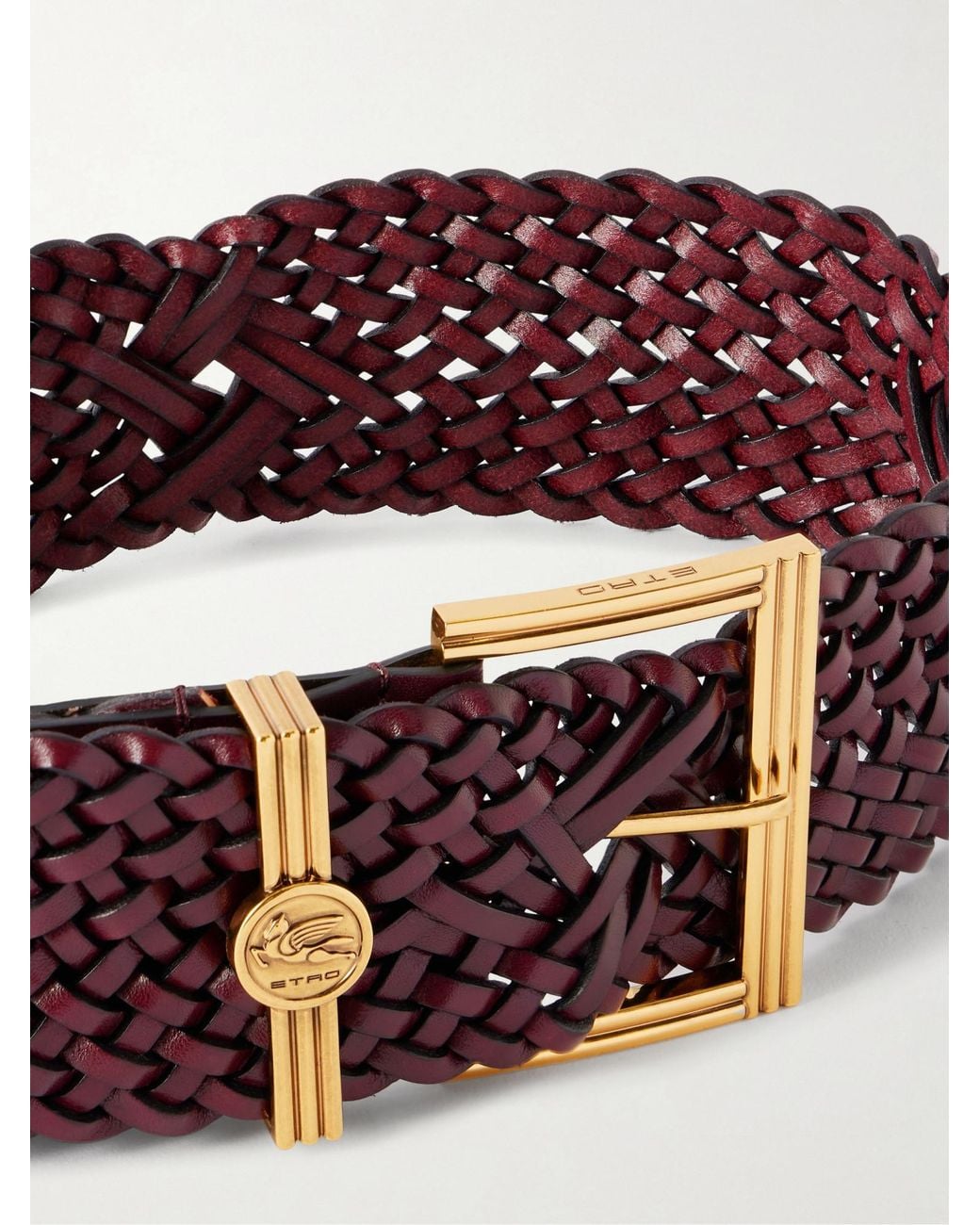 Etro Multicolor Logo Belt