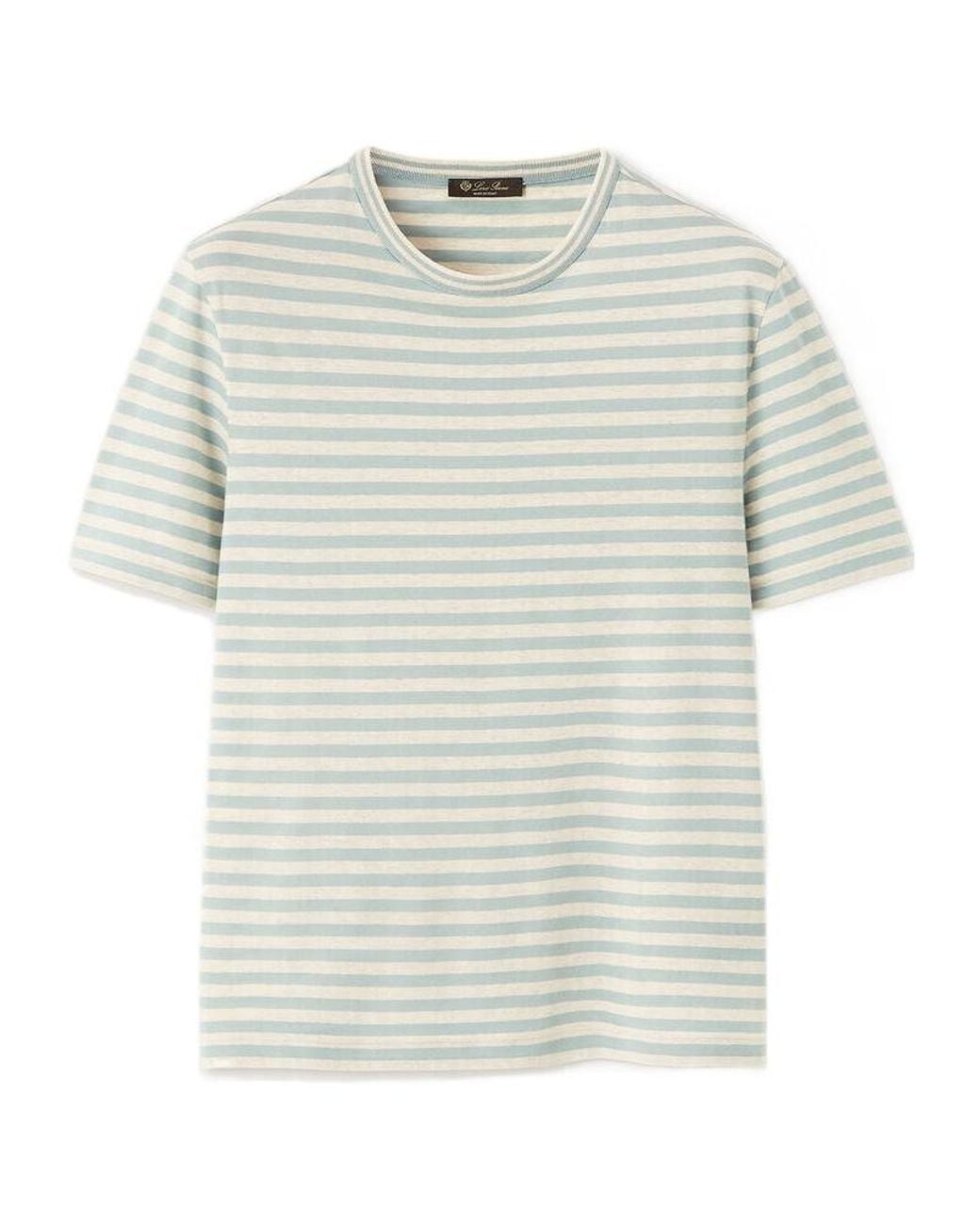 Loro Piana White Agonda T-Shirt for men
