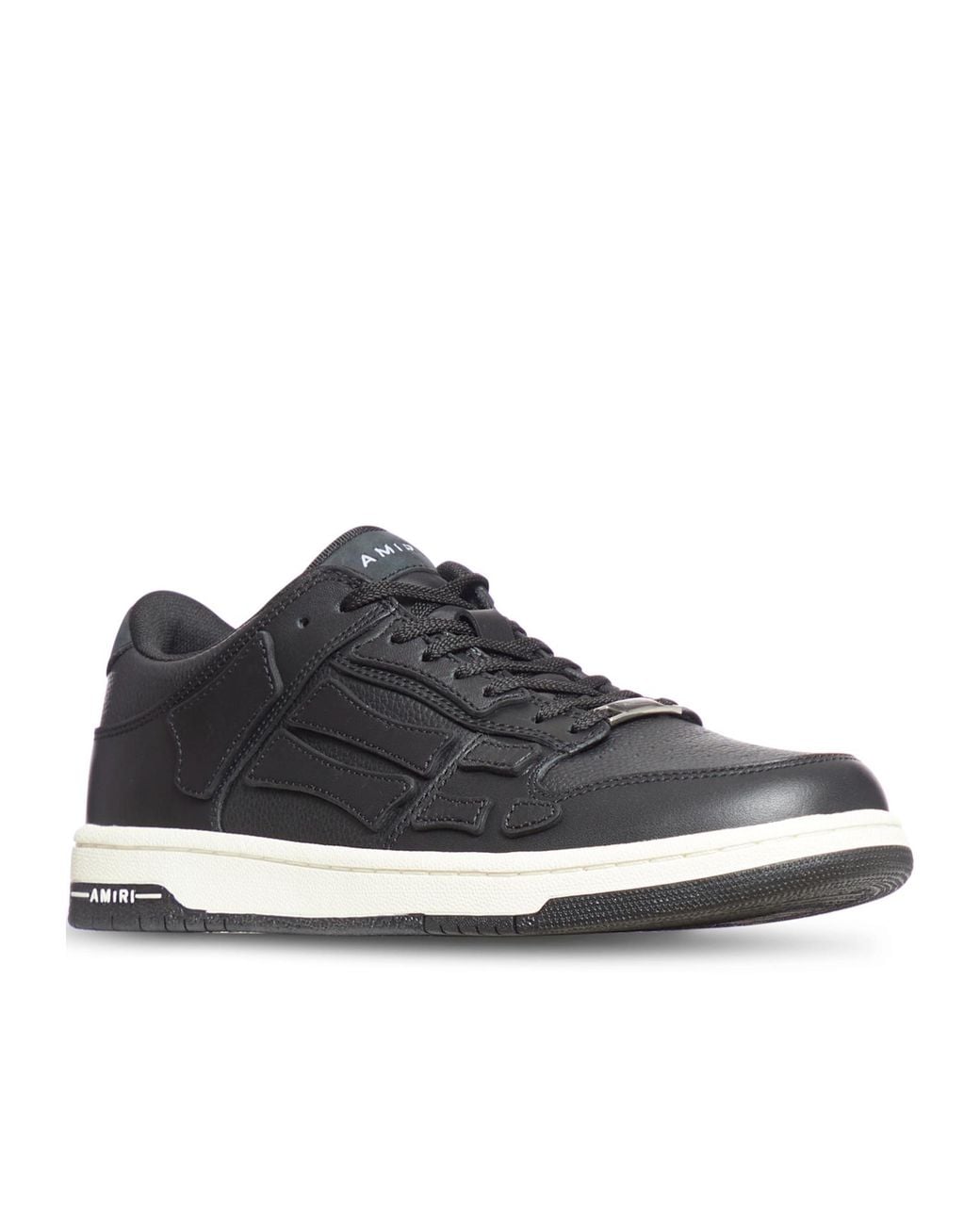 Amiri Gray Low-Cut Lace-Up Sneakers for men
