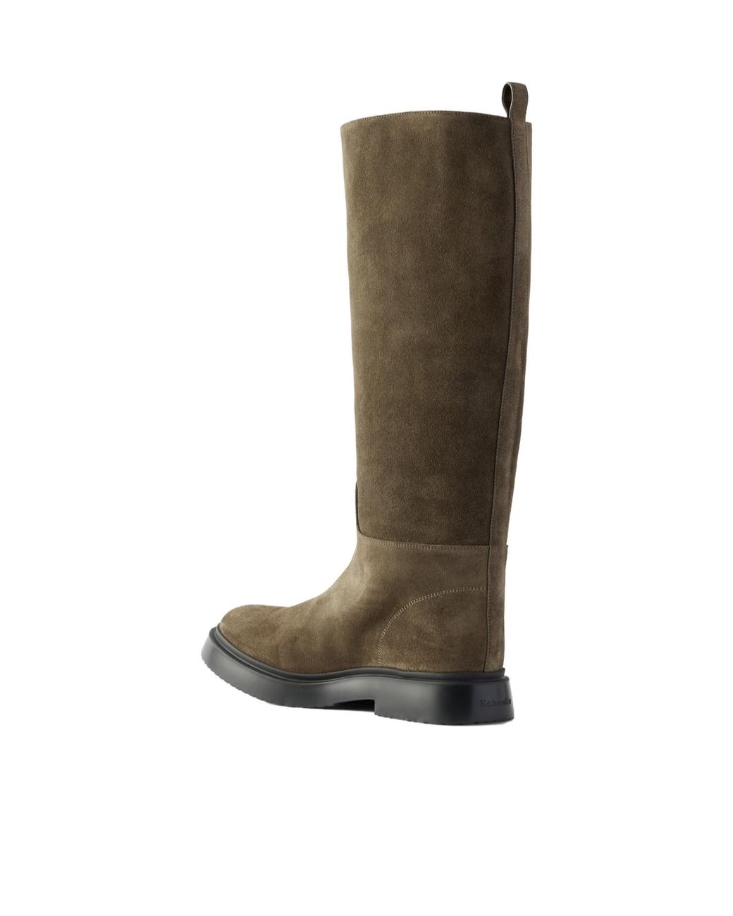Proenza Schouler Brown Bank Suede Knee Boots