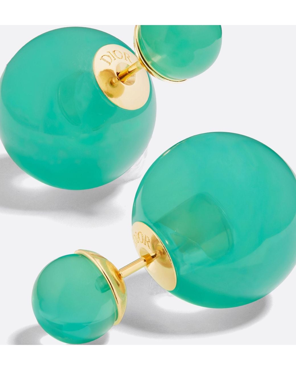 Dior Green Iviera Tribales Earrings