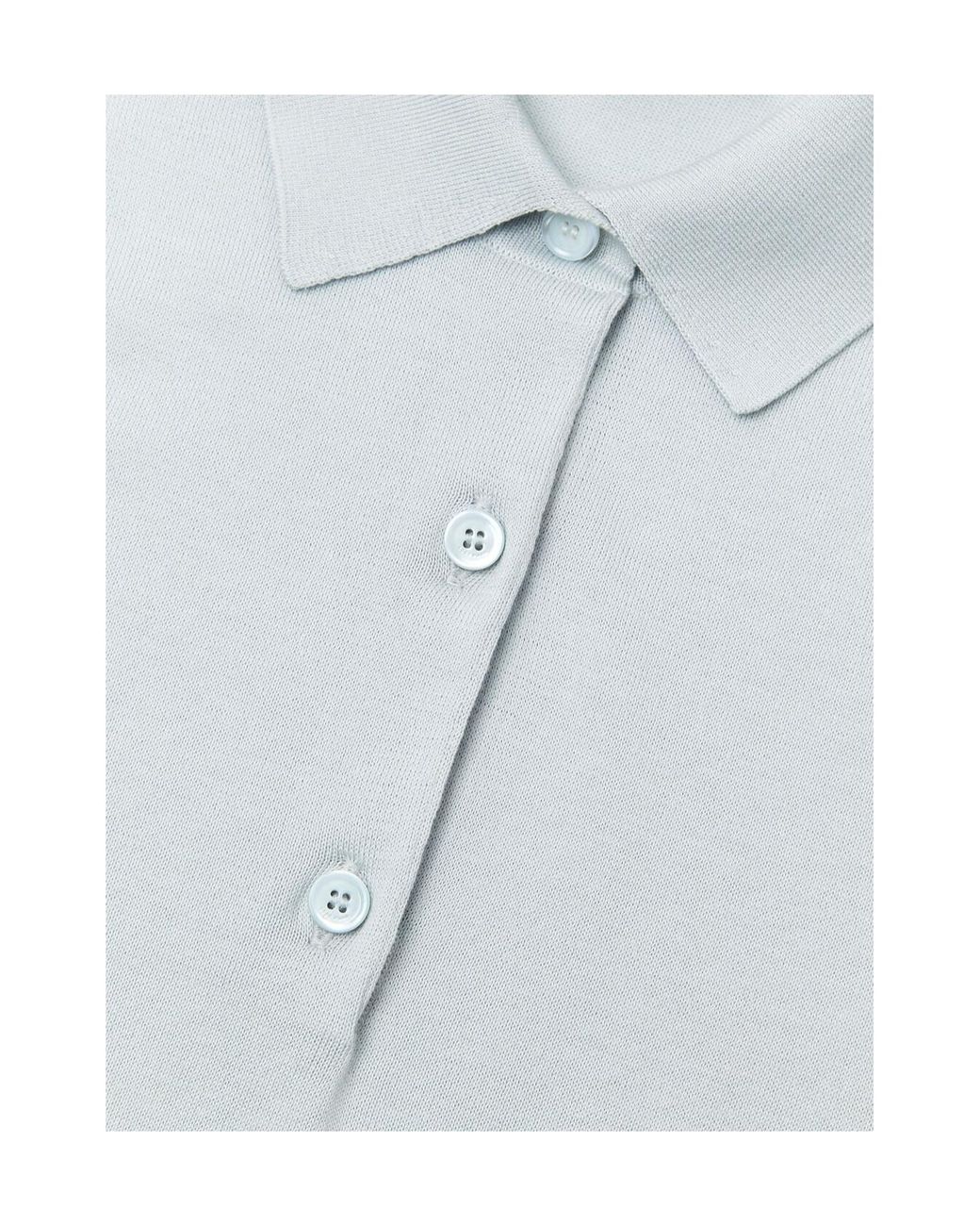 Loro Piana White Regular Fit Polo Shirt