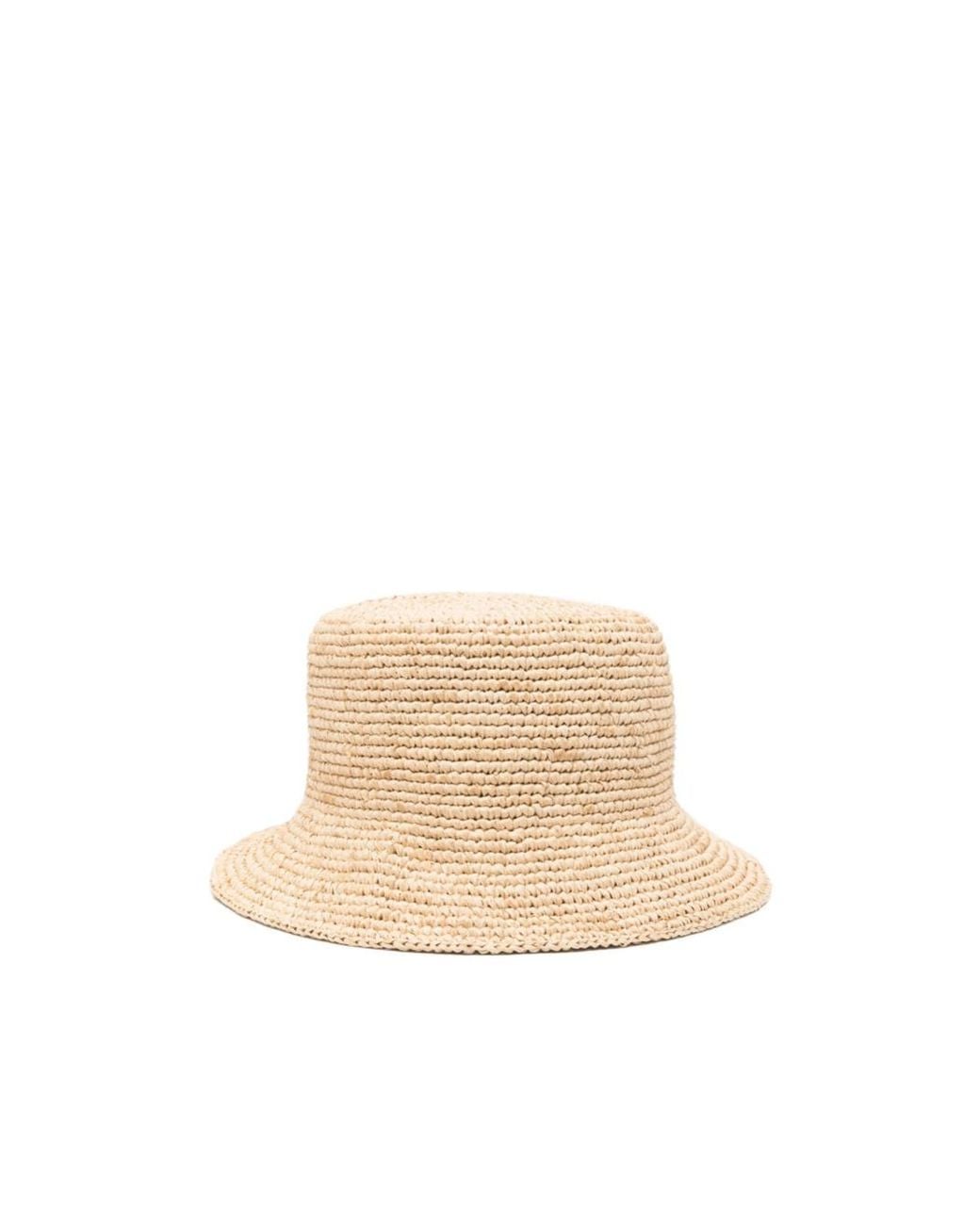 Vivienne Westwood Natural Raffia Bucket Hat