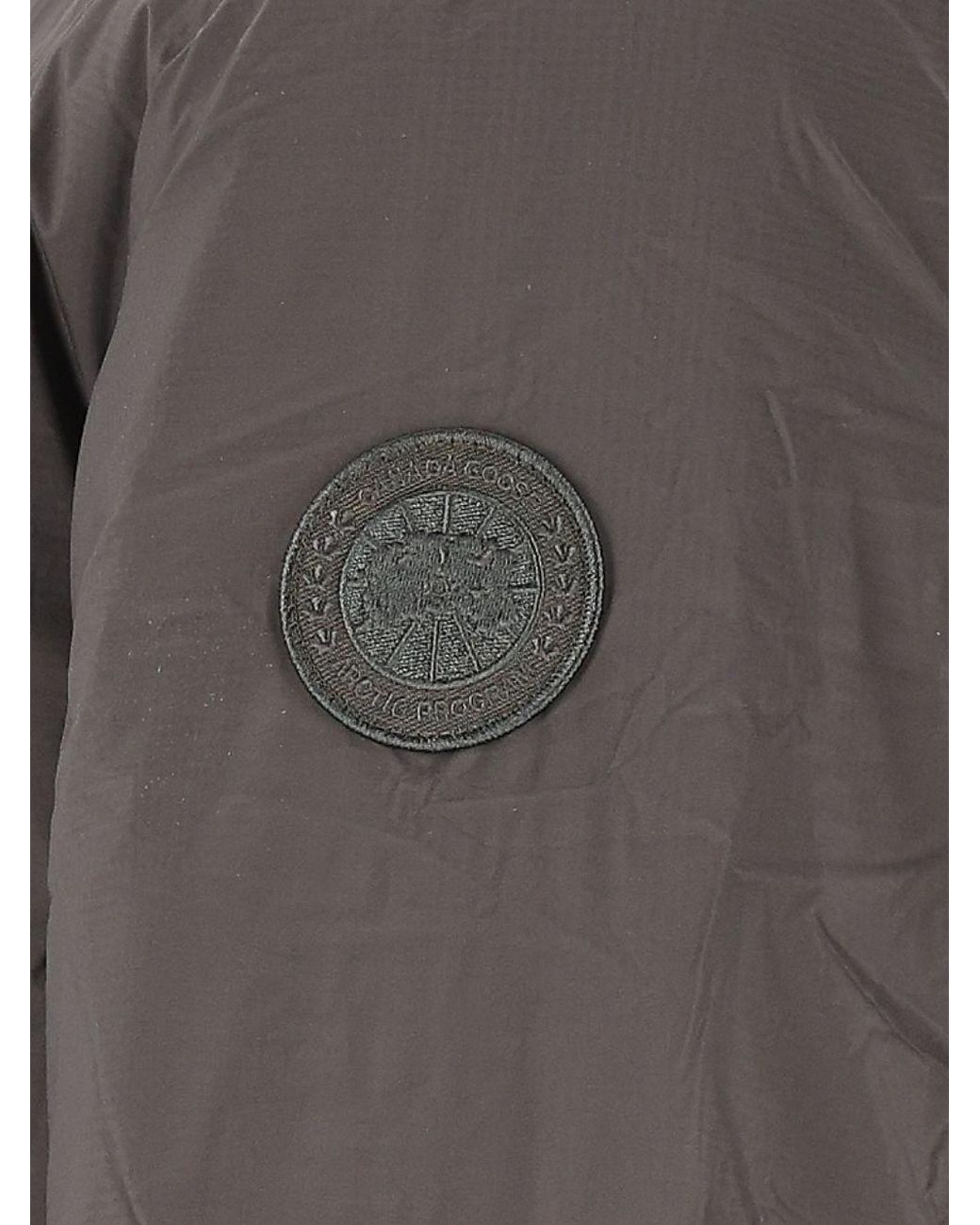 Canada Goose Gray Lodge Puffer Jacket for men