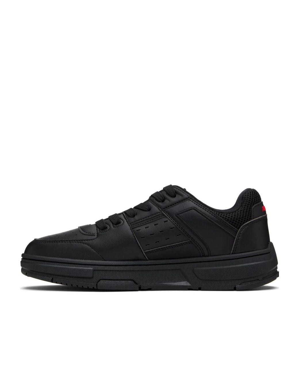 Boss Black Hugo Mesh Panel Low-Top Sneakers for men